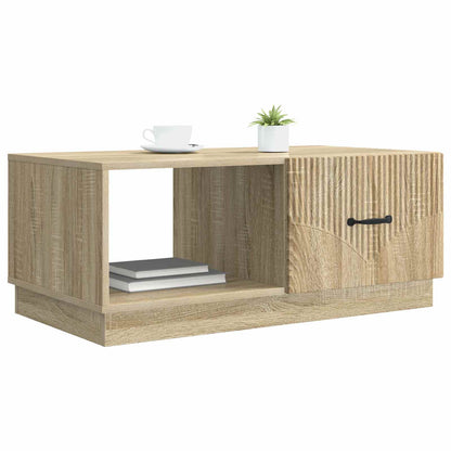 Konferenční Stolek Dub Sonoma 90 X 50 X 37 Cm Kompozitní Dřevo