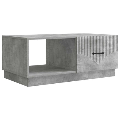 Konferenční Stolek Betonově Šedá 90 X 50 X 37 Cm