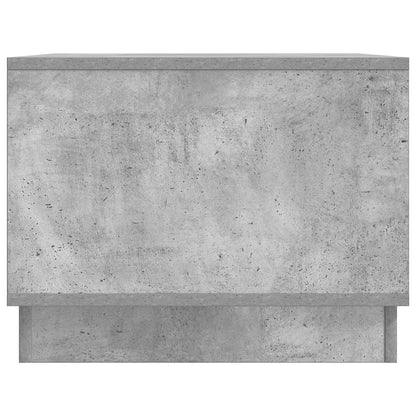 Konferenční Stolek Betonově Šedá 90 X 50 X 37 Cm