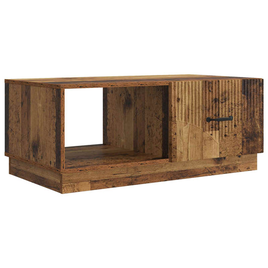 Konferenční Stolek Staré Dřevo 90 X 50 X 37 Cm Kompozitní Dřevo
