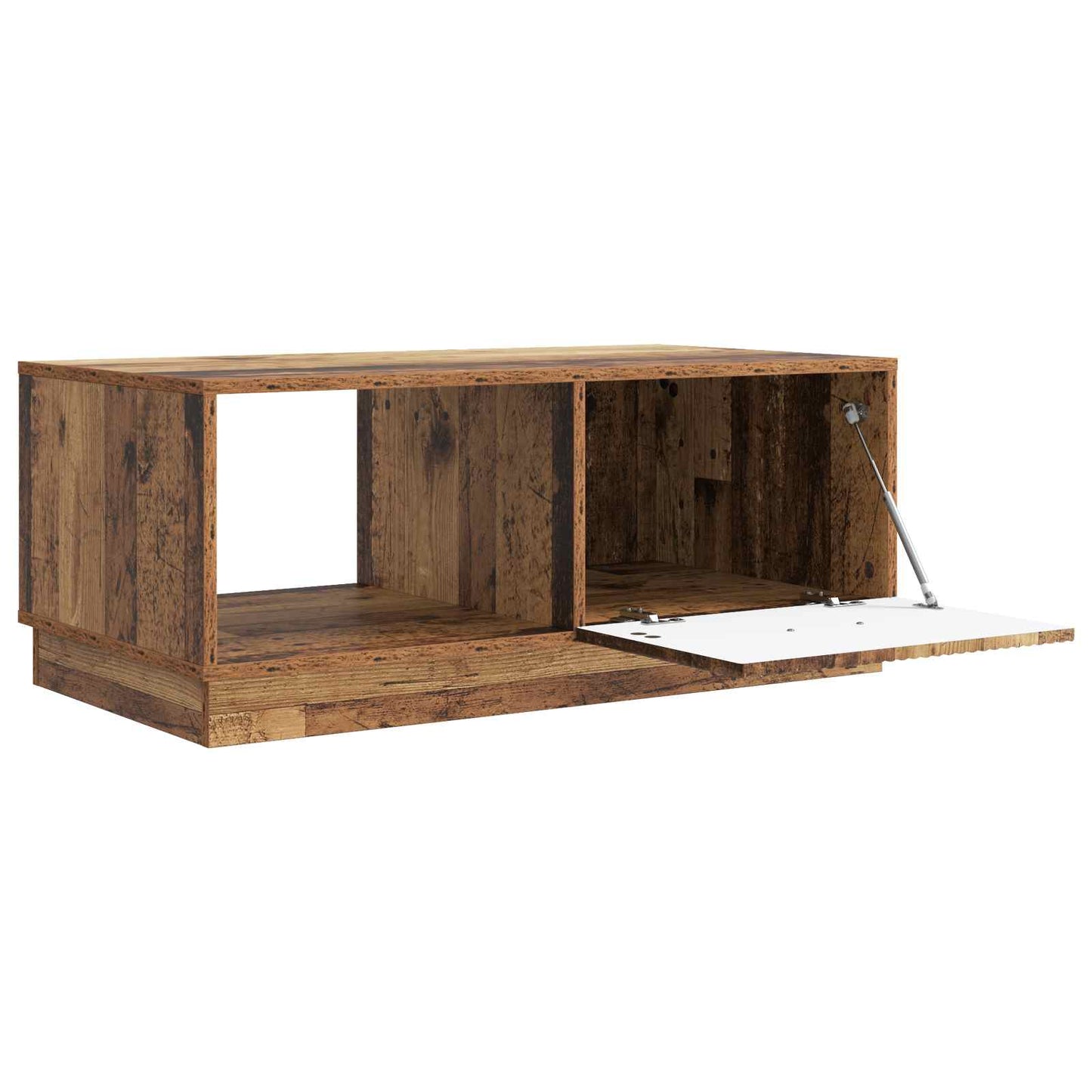 Konferenční Stolek Staré Dřevo 90 X 50 X 37 Cm Kompozitní Dřevo