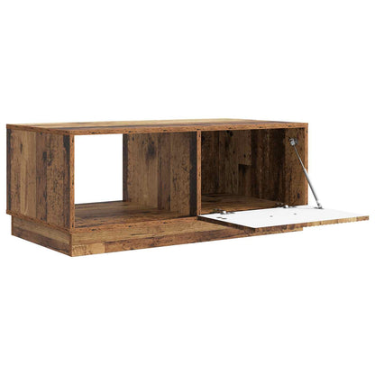 Konferenční Stolek Staré Dřevo 90 X 50 X 37 Cm Kompozitní Dřevo
