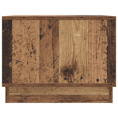Konferenční Stolek Staré Dřevo 90 X 50 X 37 Cm Kompozitní Dřevo