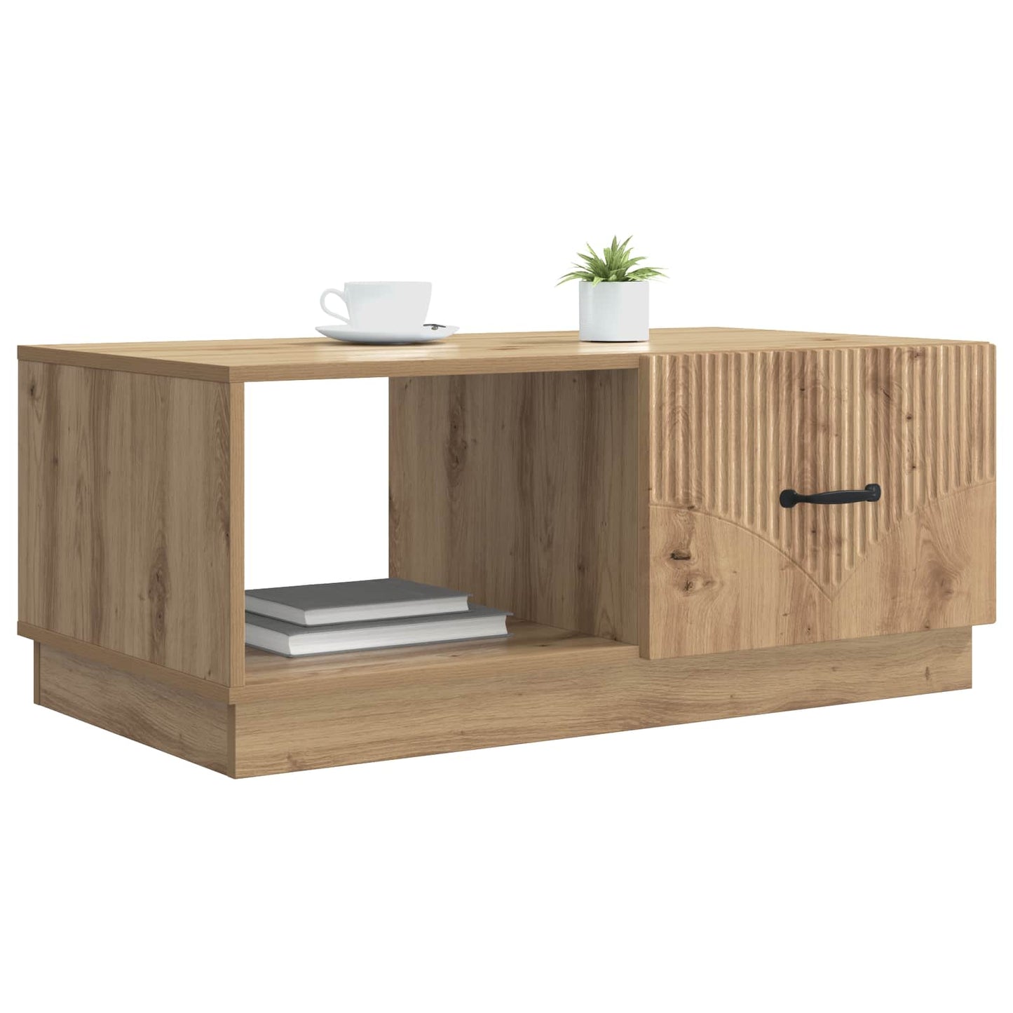 Konferenční Stolek Dub Artisan 90 X 50 X 37 Cm Kompozitní Dřevo