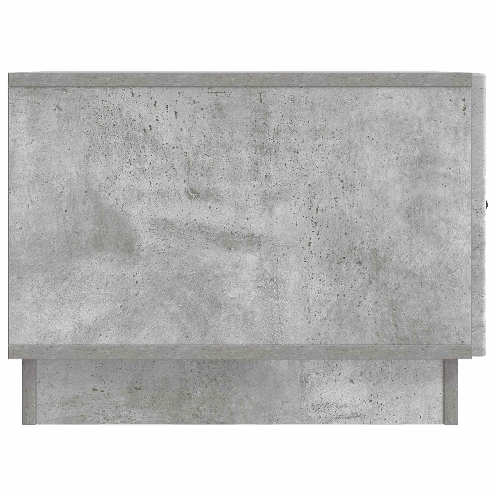 Konferenční Stolek Se Zásuvkou Betonově Šedá 49 X 50 X 37 Cm