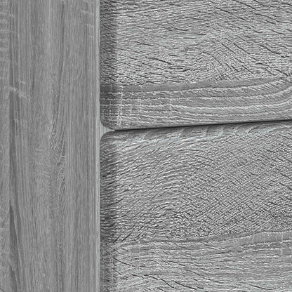 Noční Skříňka Se Zásuvkou 2 Pcs Šedá Sonoma 43 X 34,5 X 47,5 Cm