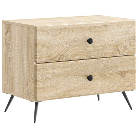 Noční Skříňka Dub Sonoma 62 X 34,5 X 47,5 Cm Kompozitní Dřevo