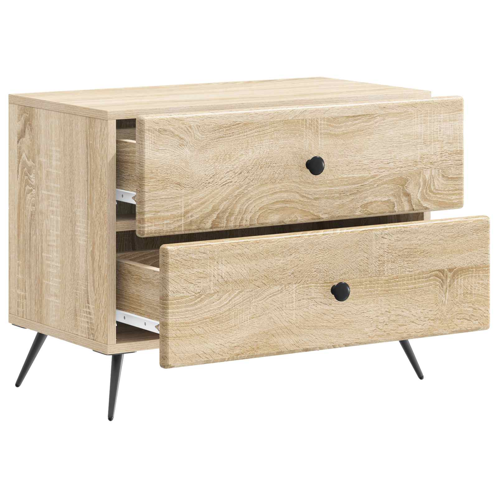 Noční Skříňka Dub Sonoma 62 X 34,5 X 47,5 Cm Kompozitní Dřevo