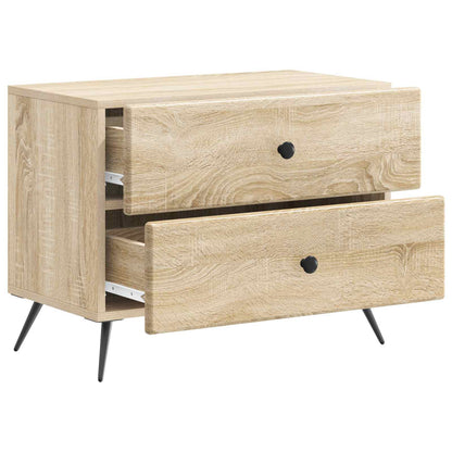 Noční Skříňka Dub Sonoma 62 X 34,5 X 47,5 Cm Kompozitní Dřevo