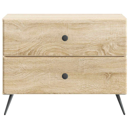 Noční Skříňka Dub Sonoma 62 X 34,5 X 47,5 Cm Kompozitní Dřevo