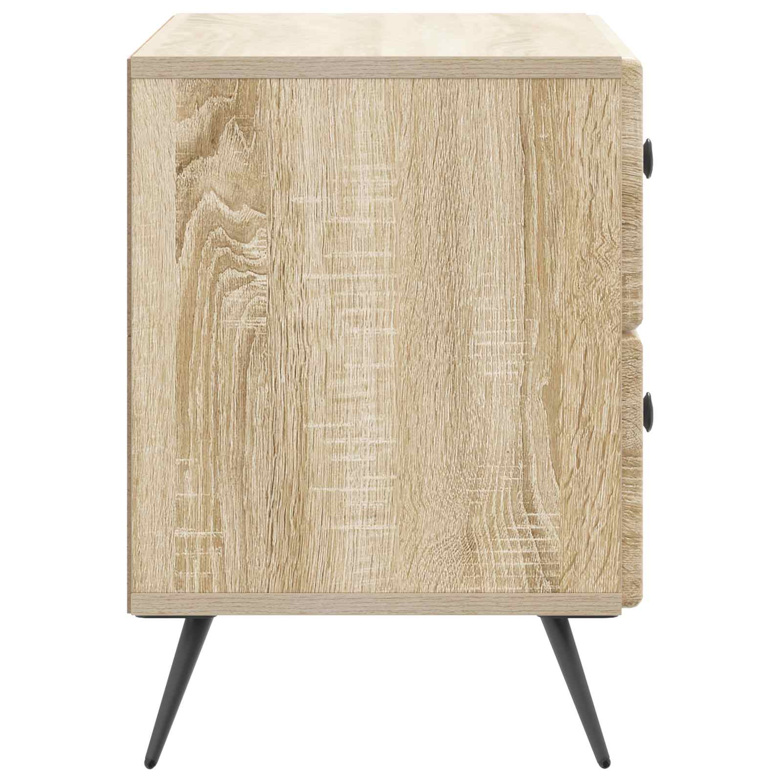 Noční Skříňka Dub Sonoma 62 X 34,5 X 47,5 Cm Kompozitní Dřevo