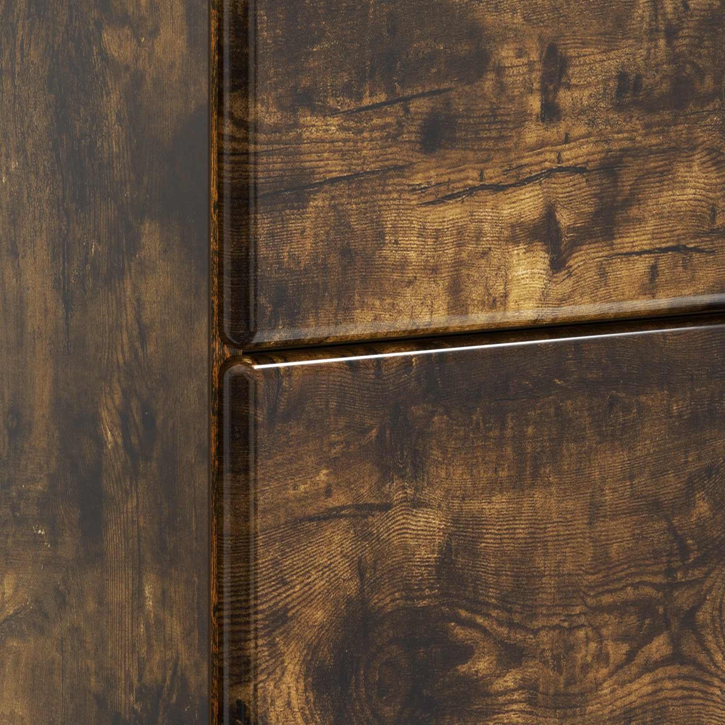 Noční Skříňka Kouřový Dub 62 X 34,5 X 47,5 Cm Kompozitní Dřevo