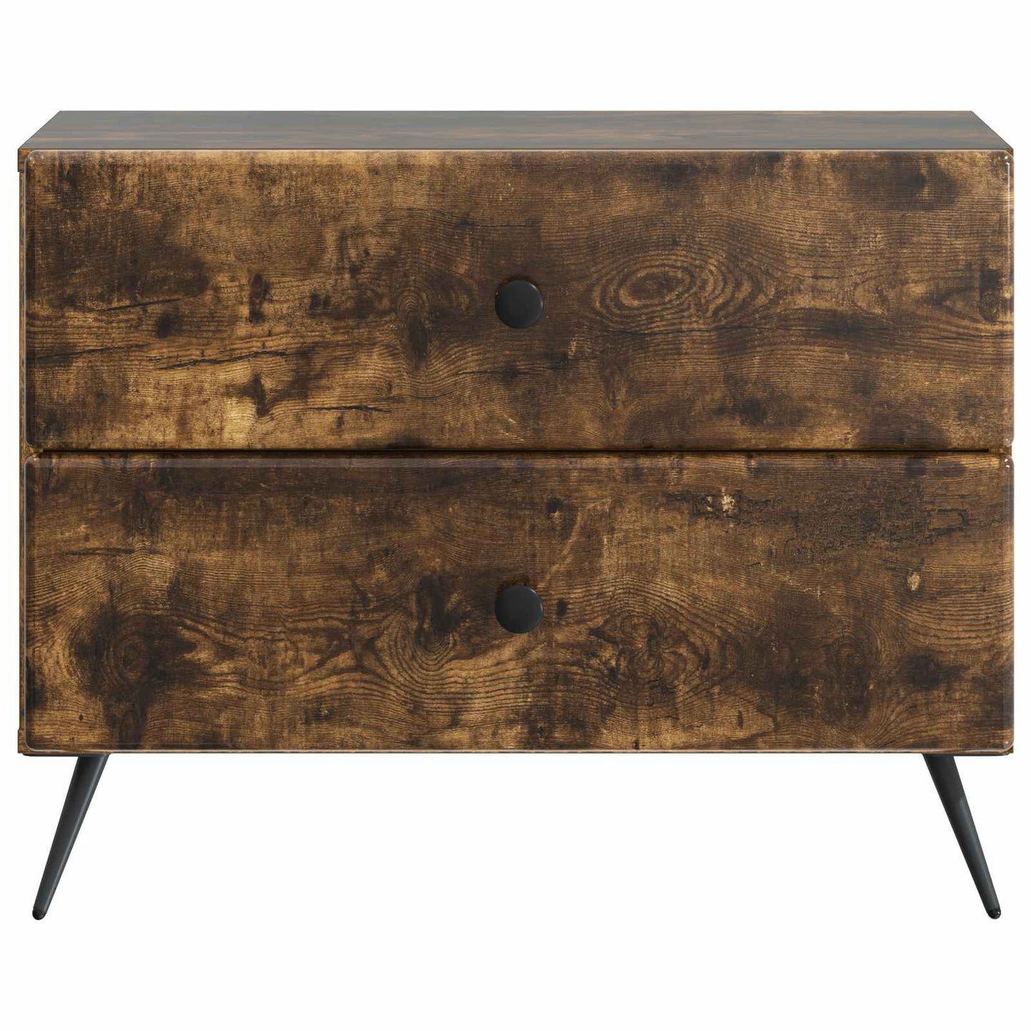 Noční Skříňka Kouřový Dub 62 X 34,5 X 47,5 Cm Kompozitní Dřevo