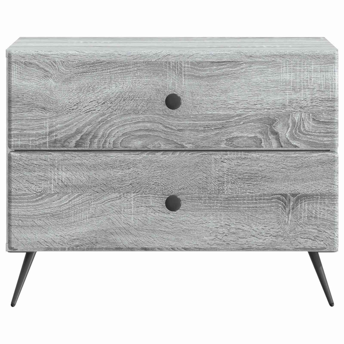 Noční Skříňka Šedá Sonoma 62 X 34,5 X 47,5 Cm Kompozitní Dřevo
