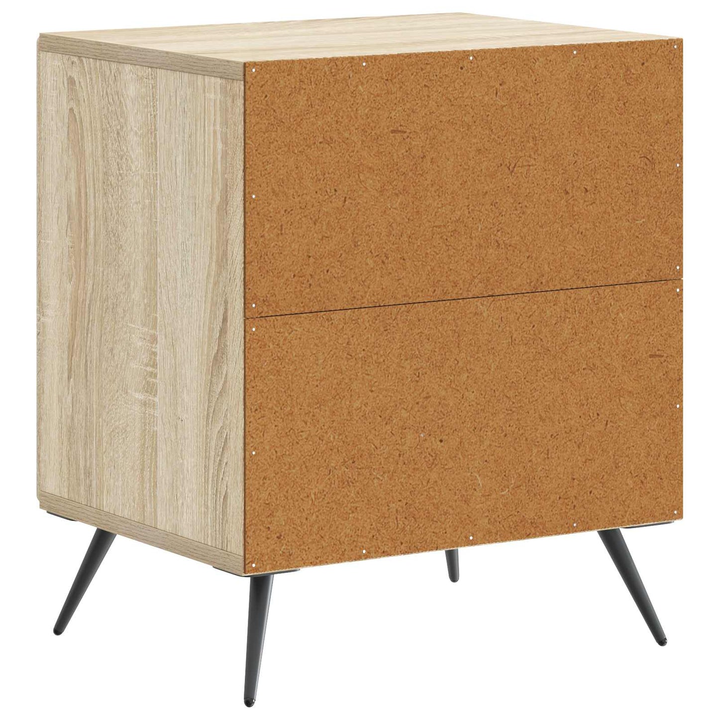 Noční Skříňka 2 Pcs Dub Sonoma 43 X 34,5 X 50 Cm
