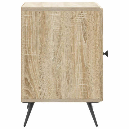 Noční Skříňka 2 Pcs Dub Sonoma 43 X 34,5 X 50 Cm