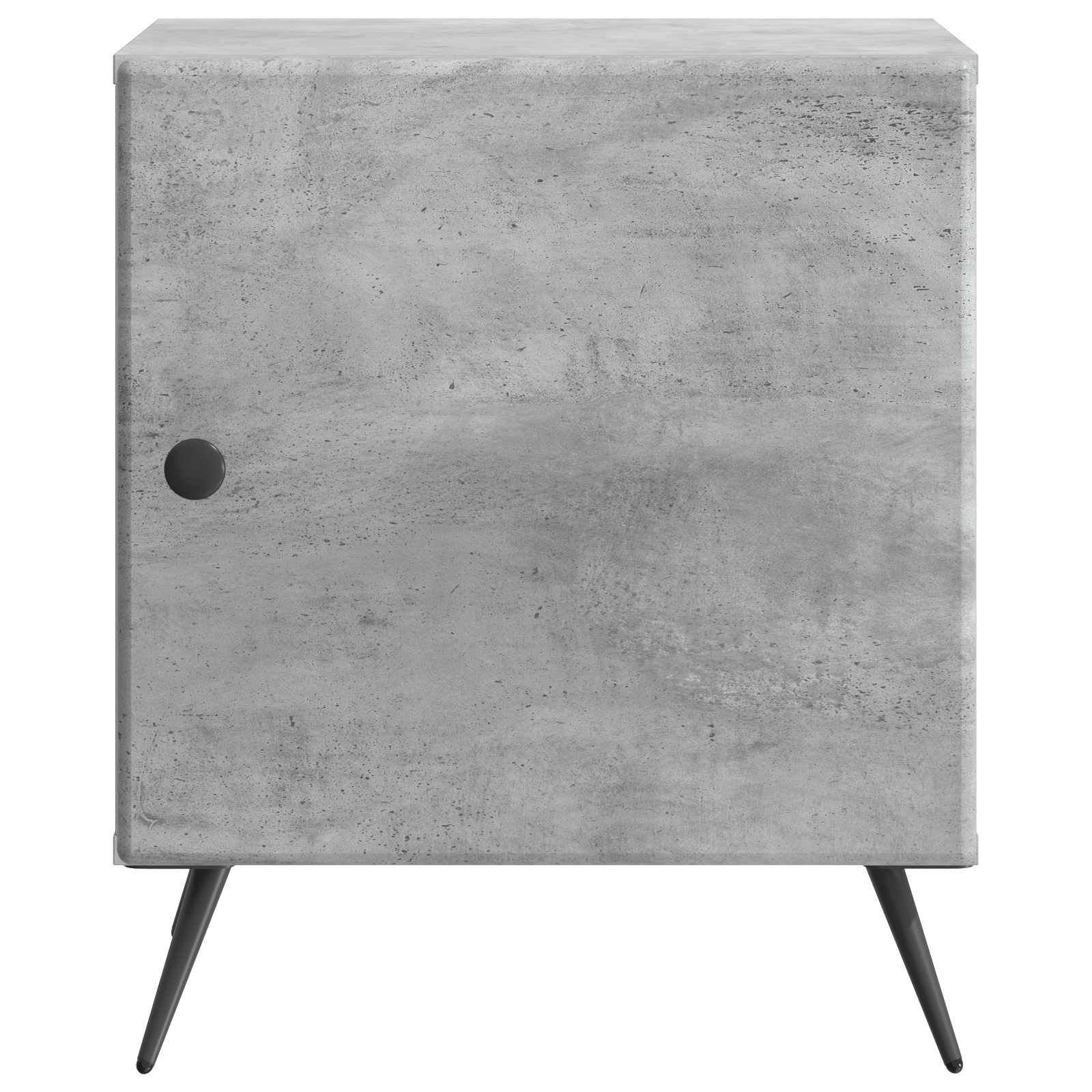 Noční Skříňka Betonově Šedá 43 X 34,5 X 50 Cm Kompozitní Dřevo