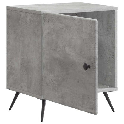 Noční Skříňka 2 Pcs Betonově Šedá 43 X 34,5 X 50 Cm