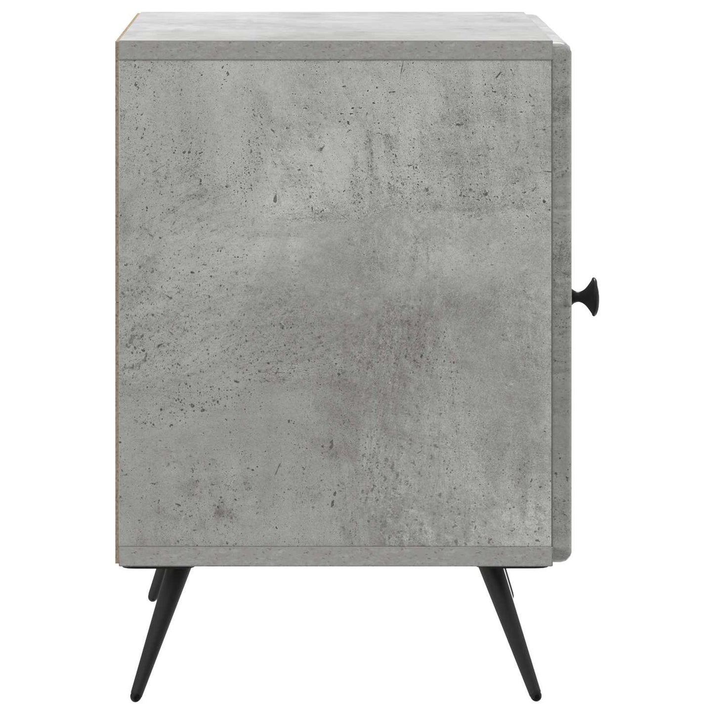 Noční Skříňka 2 Pcs Betonově Šedá 43 X 34,5 X 50 Cm