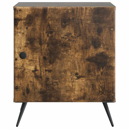 Noční Skříňka Kouřový Dub 43 X 34,5 X 50 Cm Kompozitní Dřevo