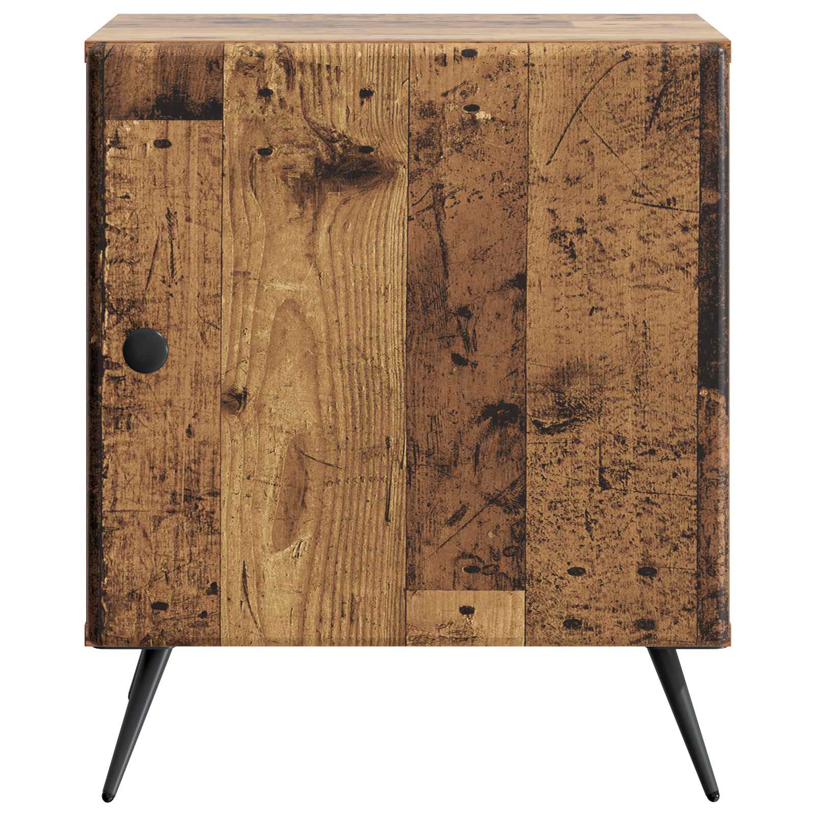 Noční Skříňka 2 Pcs Staré Dřevo 43 X 34,5 X 50 Cm