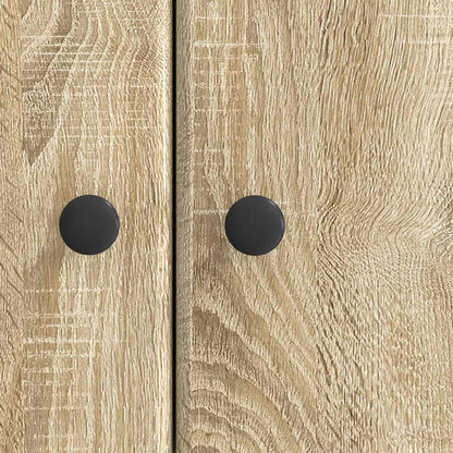 Servírovací Skříň Dub Sonoma 66 X 34,5 X 90 Cm Kompozitní Dřevo