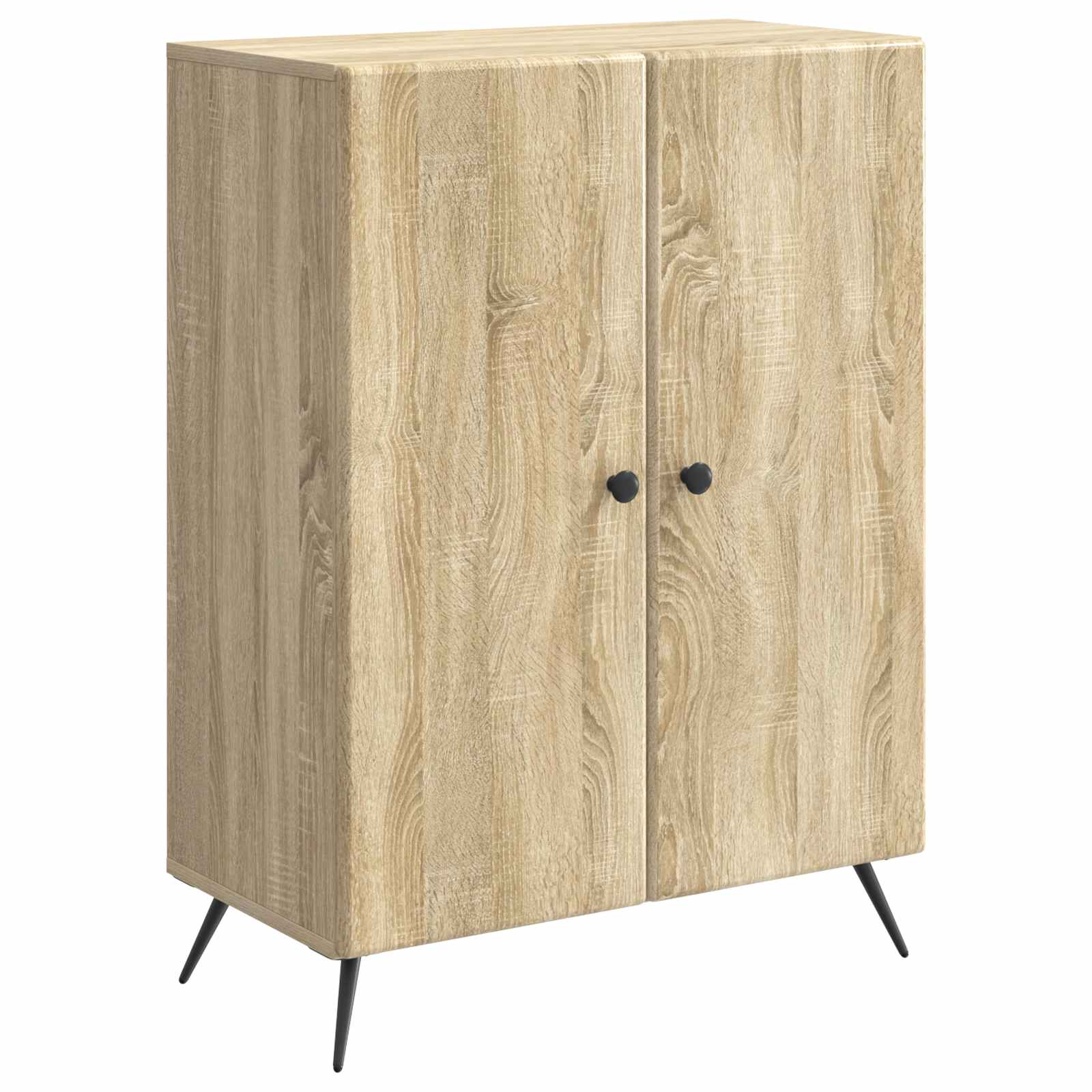 Servírovací Skříň Dub Sonoma 66 X 34,5 X 90 Cm Kompozitní Dřevo