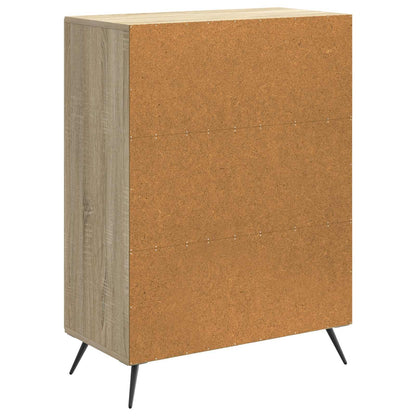 Servírovací Skříň Dub Sonoma 66 X 34,5 X 90 Cm Kompozitní Dřevo