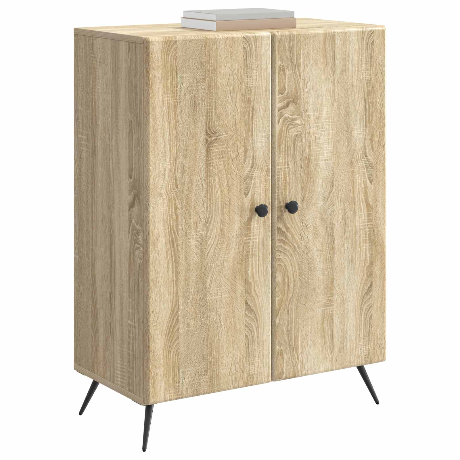 Servírovací Skříň Dub Sonoma 66 X 34,5 X 90 Cm Kompozitní Dřevo