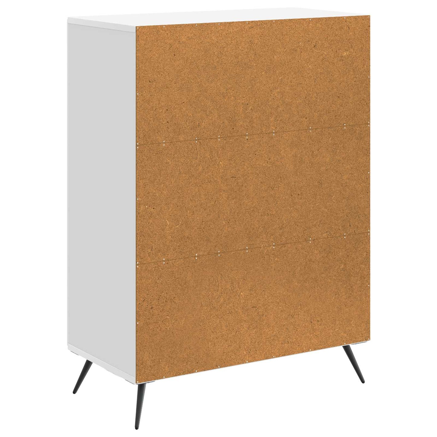 Servírovací Skříň Bílá S Vysokým Leskem 66 X 34,5 X 90 Cm