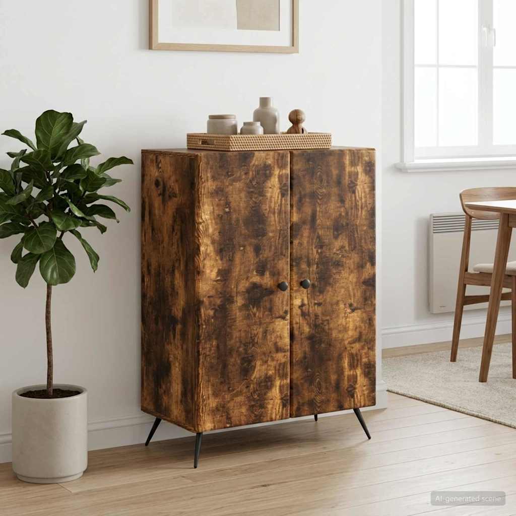 Servírovací Skříň Kouřový Dub 66 X 34,5 X 90 Cm