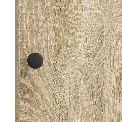 Servírovací Skříň Dub Sonoma 33 X 34,5 X 90 Cm Kompozitní Dřevo