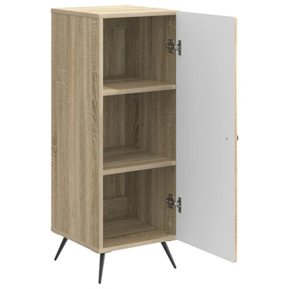 Servírovací Skříň Dub Sonoma 33 X 34,5 X 90 Cm Kompozitní Dřevo