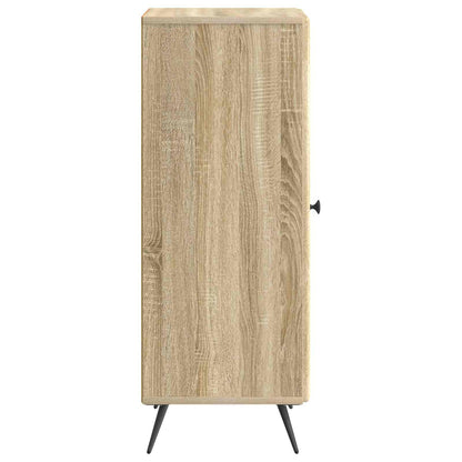 Servírovací Skříň Dub Sonoma 33 X 34,5 X 90 Cm Kompozitní Dřevo