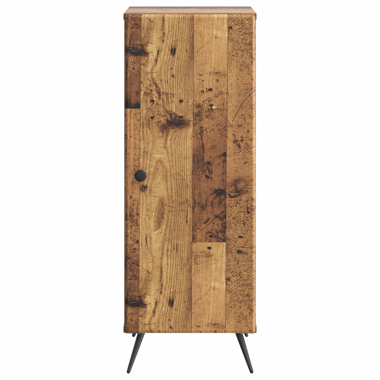 Servírovací Skříň Staré Dřevo 33 X 34,5 X 90 Cm