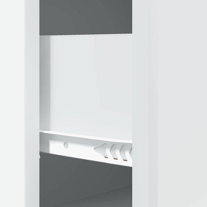 Skříň Se Zásuvkami Bílá 66 X 34,5 X 90 Cm Kompozitní Dřevo