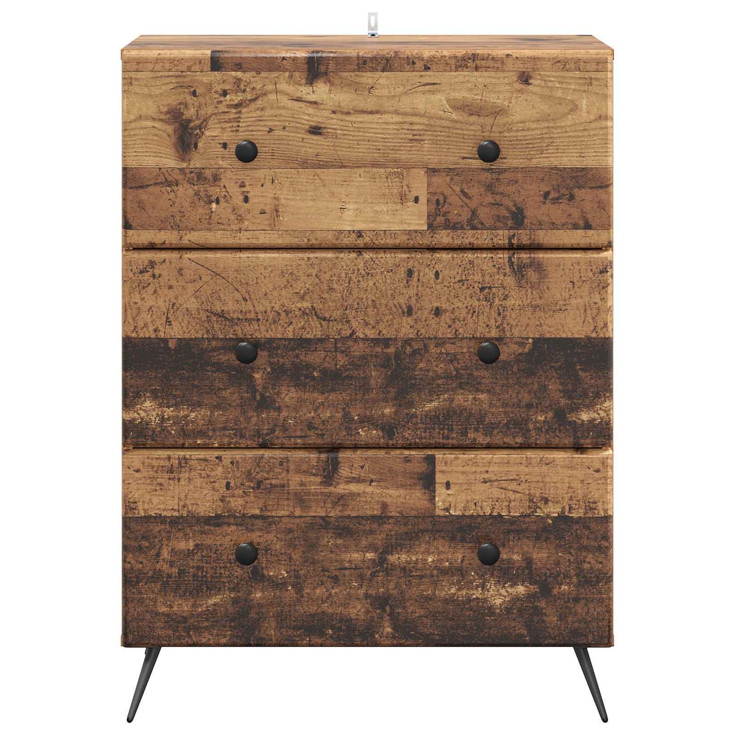 Skříň Se Zásuvkami Staré Dřevo 66 X 34,5 X 90 Cm