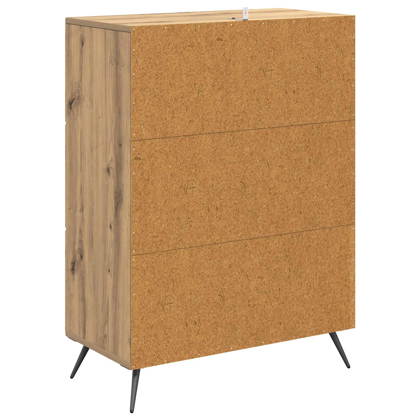 Skříň Se Zásuvkami 66 X 34,5 X 90 Cm Kompozitní Dřevo