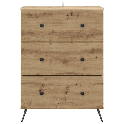Skříň Se Zásuvkami 66 X 34,5 X 90 Cm Kompozitní Dřevo