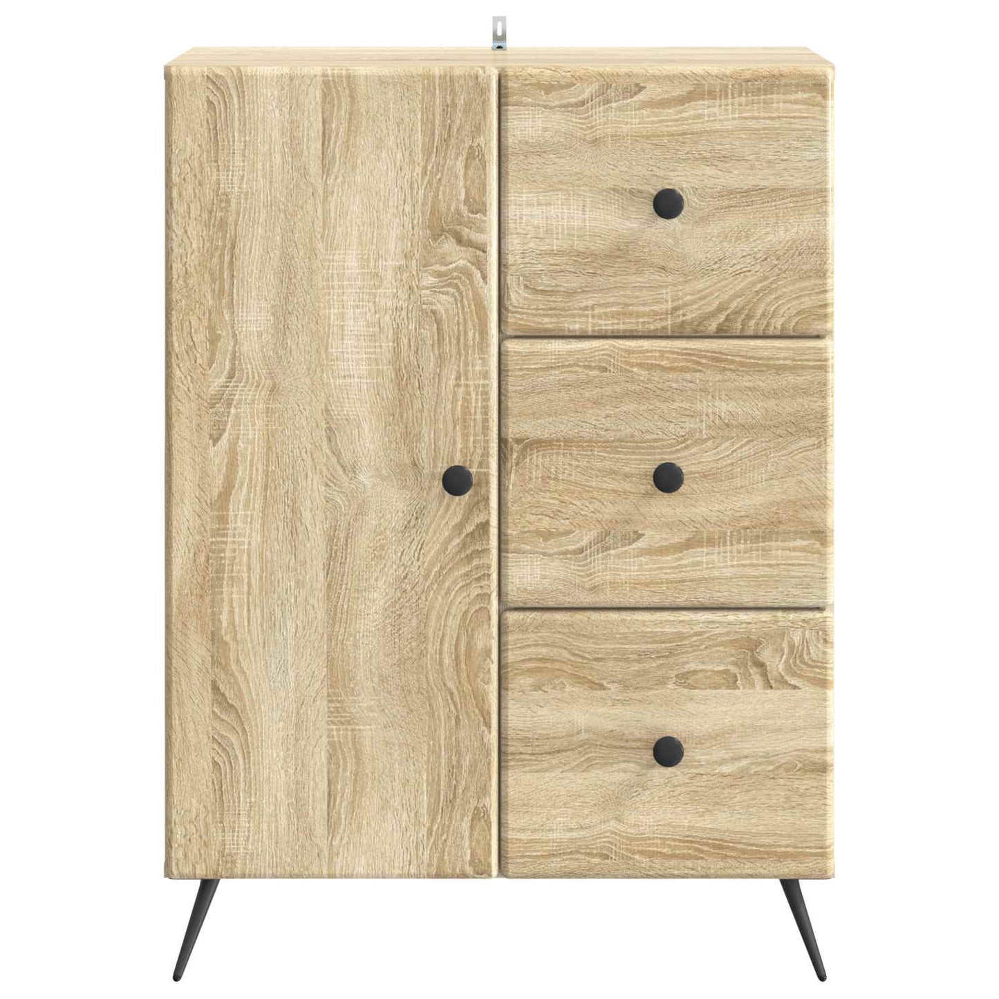 Servírovací Skříň Dub Sonoma 66 X 34,5 X 90 Cm Kompozitní Dřevo