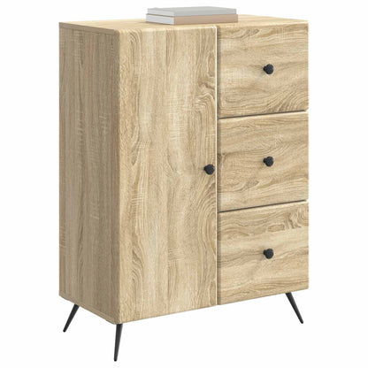 Servírovací Skříň Dub Sonoma 66 X 34,5 X 90 Cm Kompozitní Dřevo