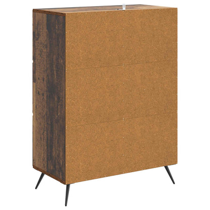 Servírovací Skříň Se Zásuvkou Staré Dřevo 66 X 34,5 X 90 Cm