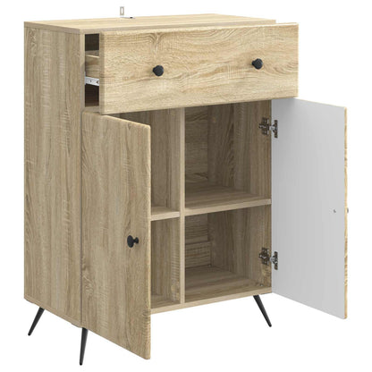 Servírovací Skříň Dub Sonoma 66 X 34,5 X 90 Cm Kompozitní Dřevo