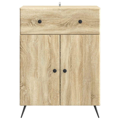 Servírovací Skříň Dub Sonoma 66 X 34,5 X 90 Cm Kompozitní Dřevo