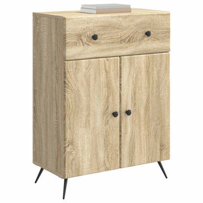 Servírovací Skříň Dub Sonoma 66 X 34,5 X 90 Cm Kompozitní Dřevo