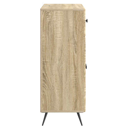 Servírovací Skříň Dub Sonoma 66 X 34,5 X 90 Cm Kompozitní Dřevo