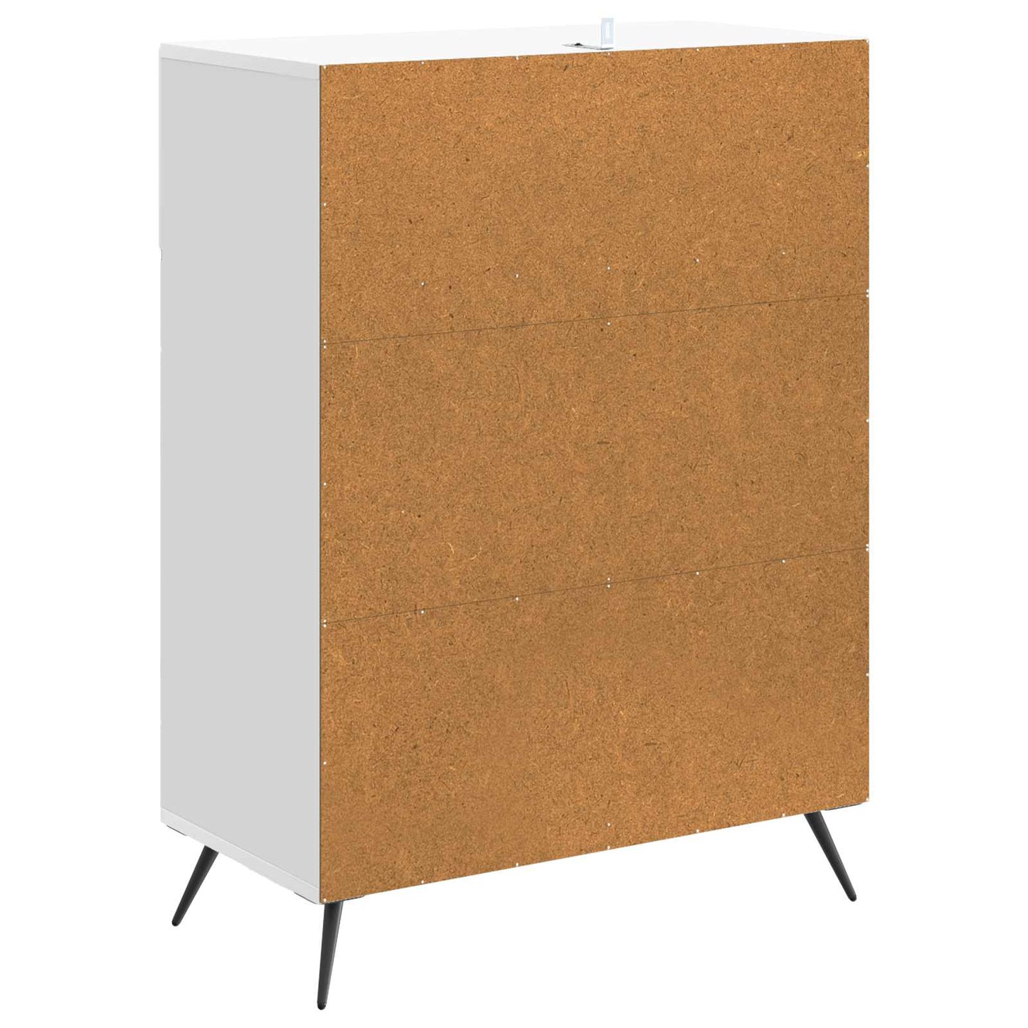 Servírovací Skříň Bílá S Vysokým Leskem 66 X 34,5 X 90 Cm