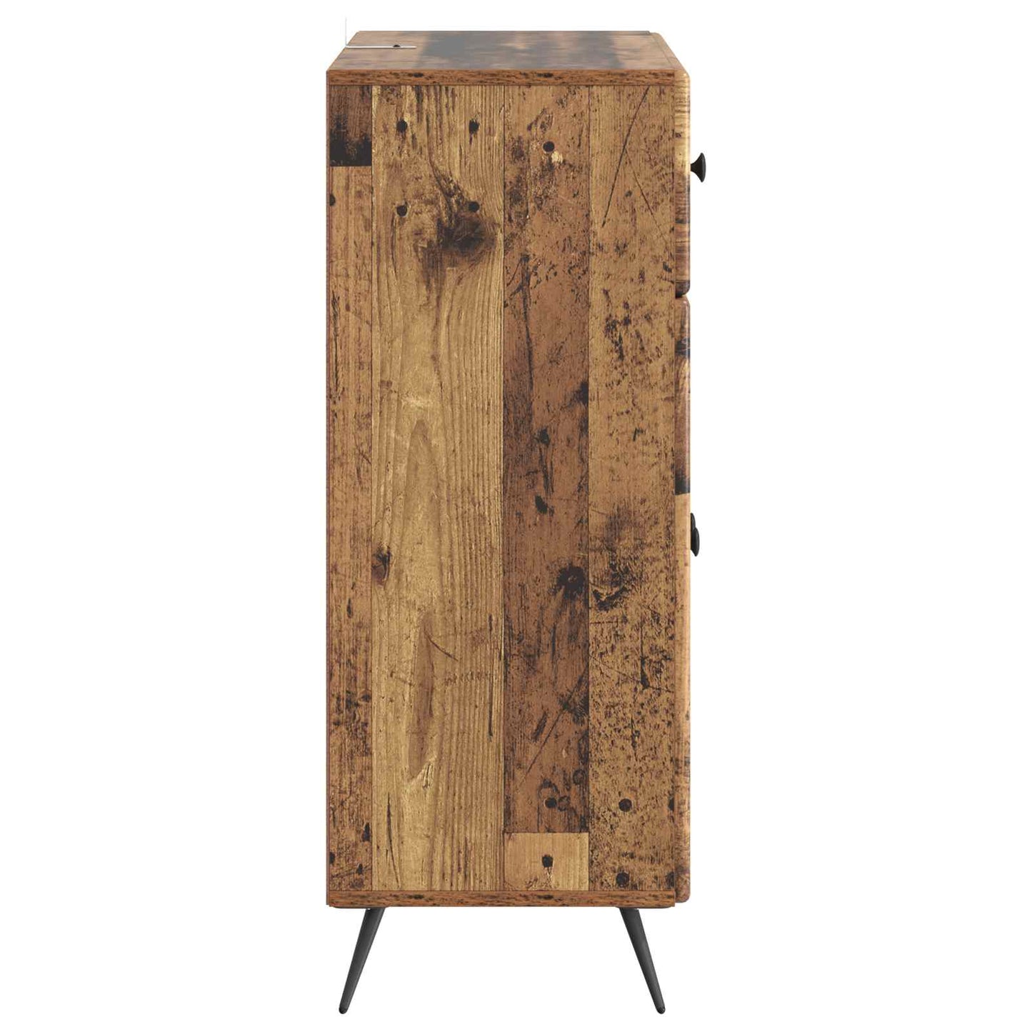 Servírovací Skříň Se Zásuvkou Staré Dřevo 66 X 34,5 X 90 Cm