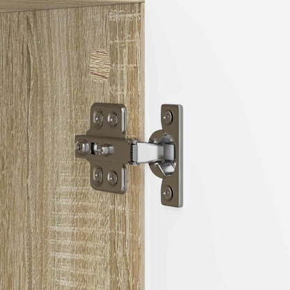 Servírovací Skříň Dub Sonoma 89 X 34,5 X 80 Cm Kompozitní Dřevo
