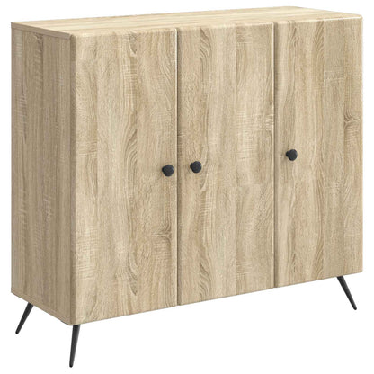 Servírovací Skříň Dub Sonoma 89 X 34,5 X 80 Cm Kompozitní Dřevo